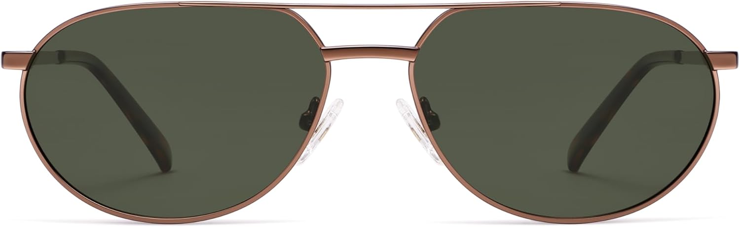 

Ретро поляризованные овальные солнцезащитные очки для женщин и мужчин в винтажном стиле 90-х годов с защитой от УФ-излучения. Женские солнцезащитные очки AP3770 (модель 2026) Appassal, C4 Matte Dark Coffee/Greyish-green