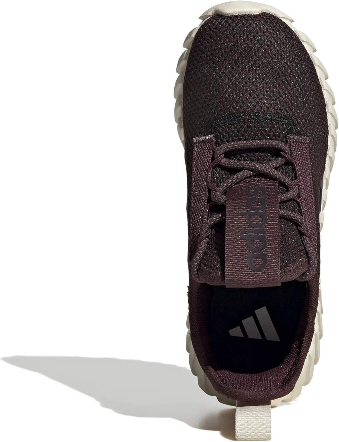 Кроссовки Adidas Kids Boys Kaptir 3.0 на шнуровке для мальчиков, повседневные - черные, красный/черный — фото 4