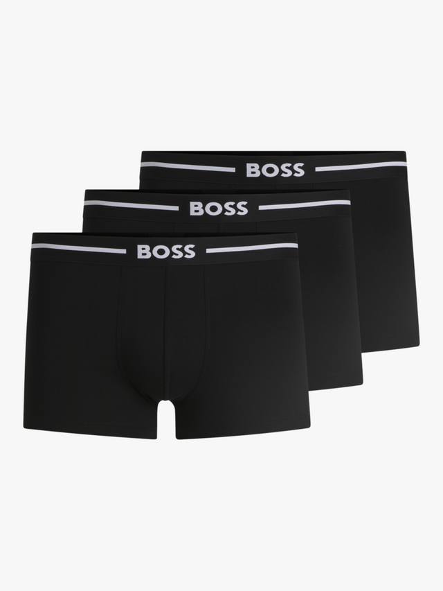

Плавки с жаккардовым поясом HUGO BOSS, черный