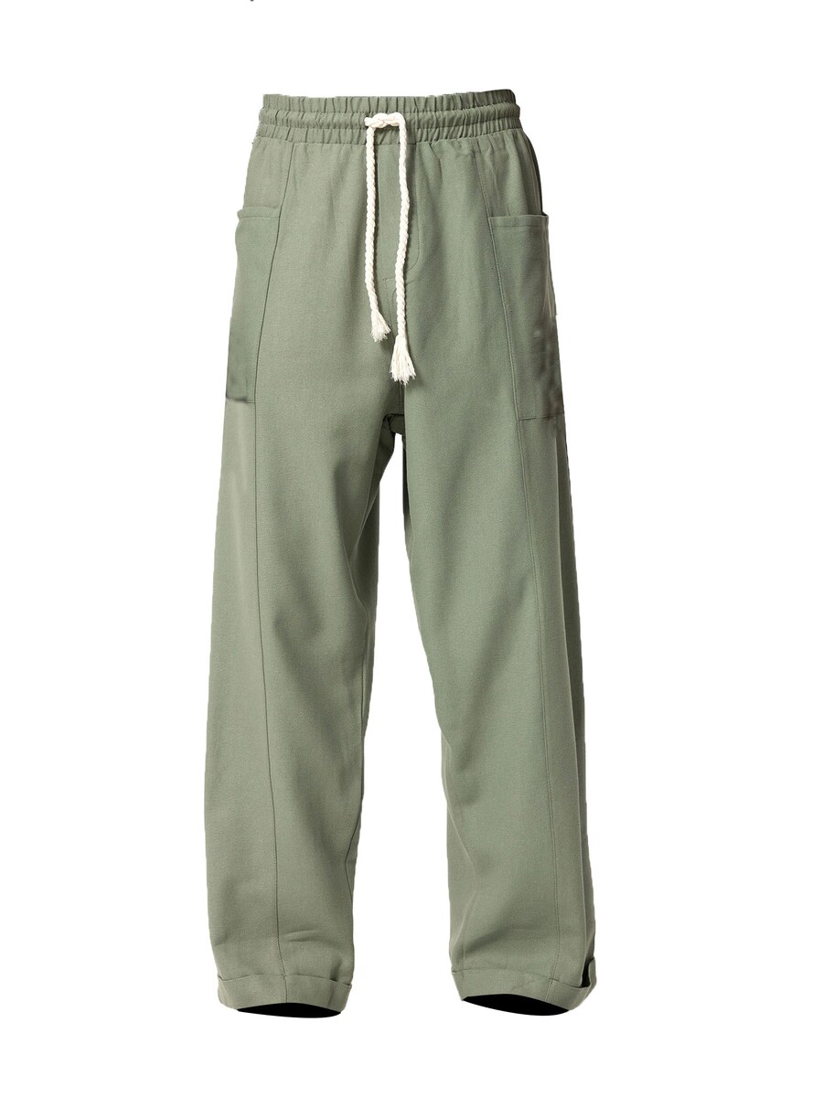 

Тканевые брюки VAMOS CLO Loose fit Pants Mesa, хаки