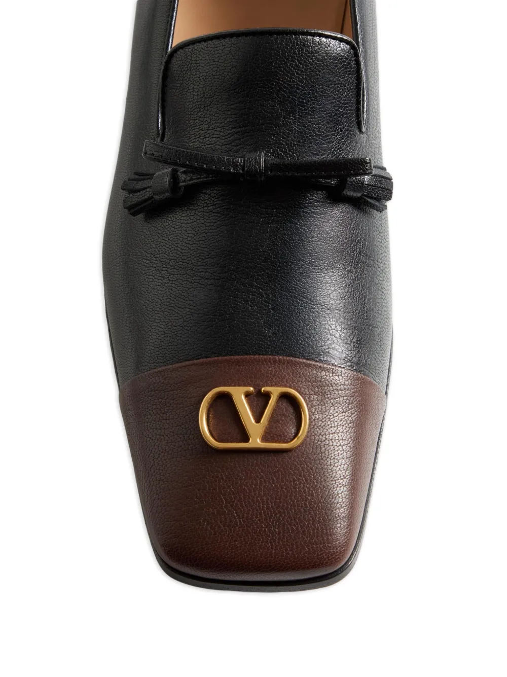 Лоферы Babouchoes с кисточками Valentino Garavani, черный — фото 4