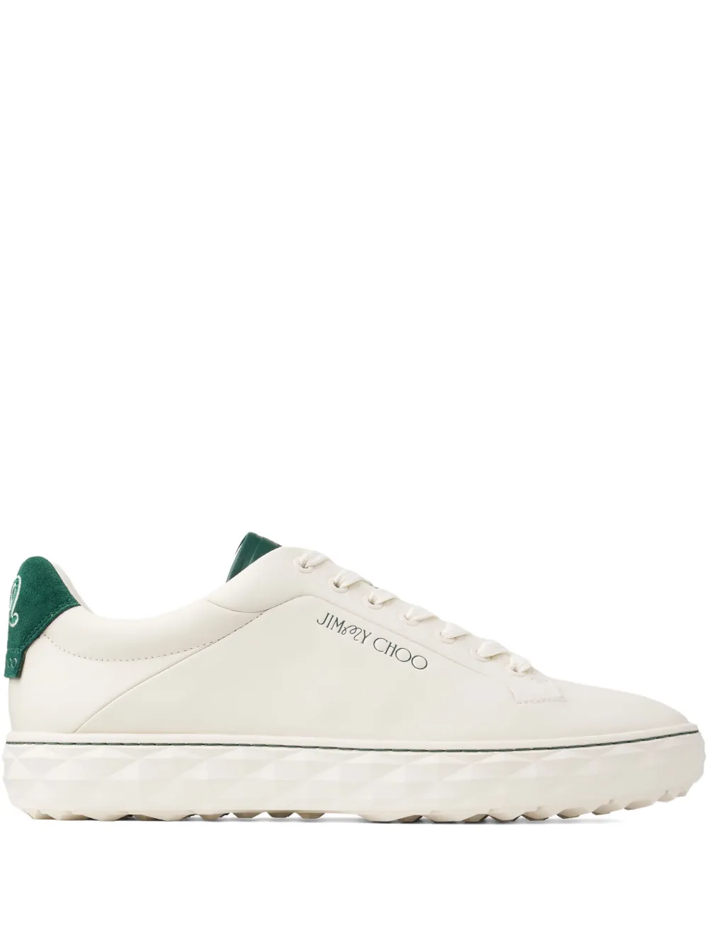 

Кроссовки Diamond F из коллаборации с Malbon 2.0 JIMMY CHOO, белый