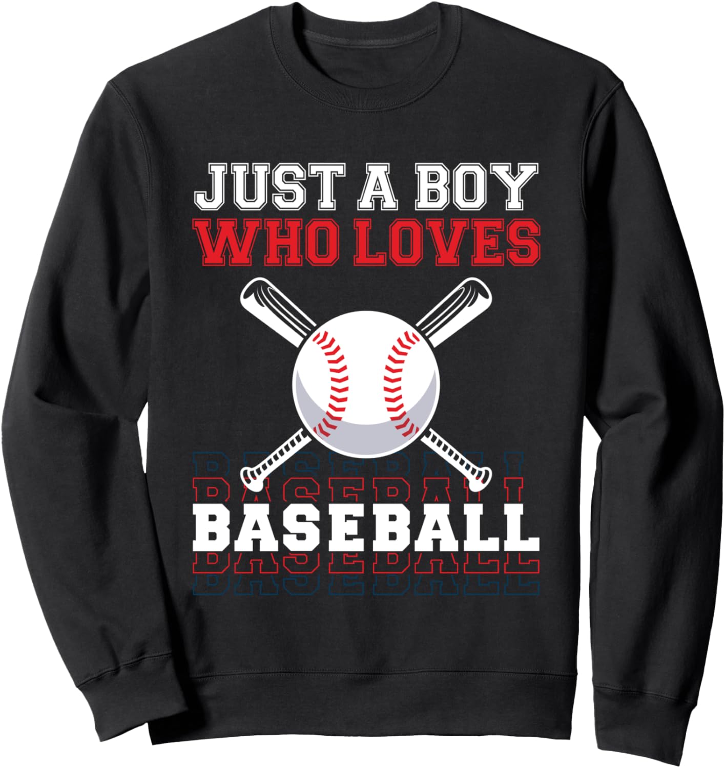 

Мальчики, которые любят бейсболистов - Подарки для мальчиков - Толстовка Baseball Boys & Unique Gifts, черный