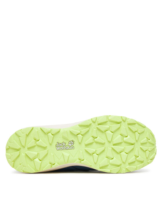 Кроссовки Woodland 2 Texapore Mid Vc A64865 Jack Wolfskin, синий — фото 4