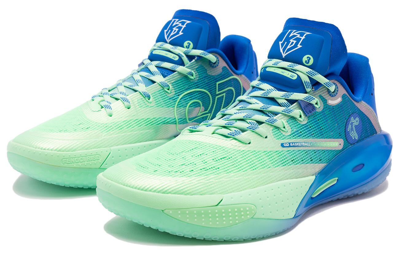 

Баскетбольные кроссовки Sharp RISE Basketball Shoes Men Low-Top Orbit Green/Ash Gray/Ash Gray Qiaodan