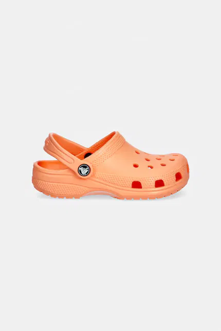 Шлепанцы детские Classic Clog Crocs, оранжевый — фото 2