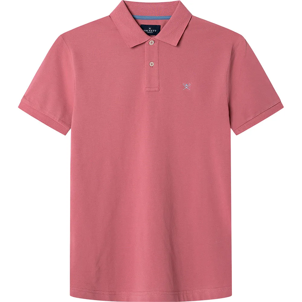 

Поло Hackett Classic Fit Logo, розовый