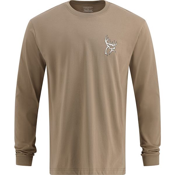 

Мужская футболка с длинным рукавом buck commander camo filled flag Legendary Whitetails