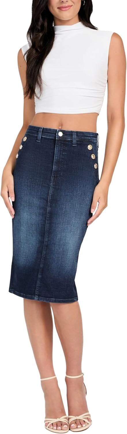 

Женская экологичная удлиненная майка Guess Eco Riley, Snow Fall