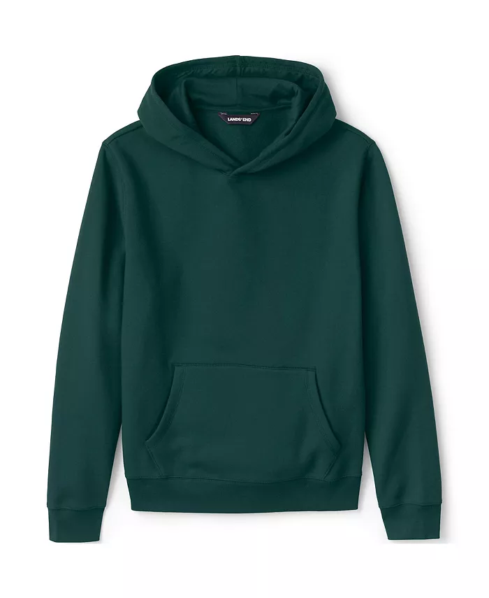 

Мужской худи с капюшоном Lands' End, зеленый