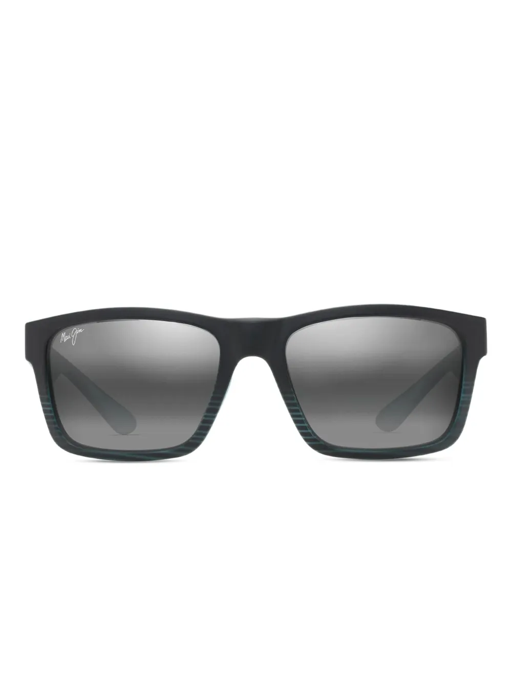 

Солнцезащитные очки The Flats в прямоугольной оправе Maui Jim, черный