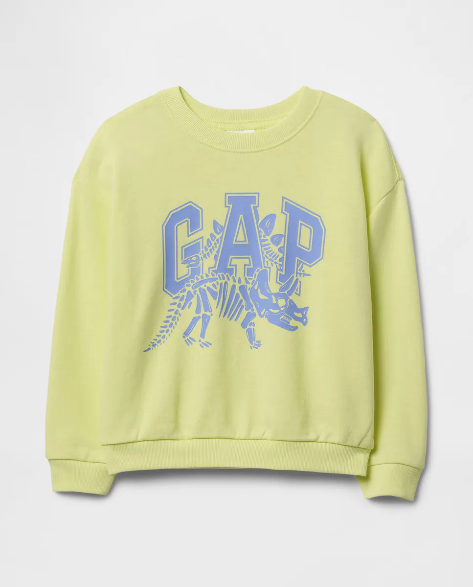 

Толстовка с логотипом Gap для малышей, жёлтый