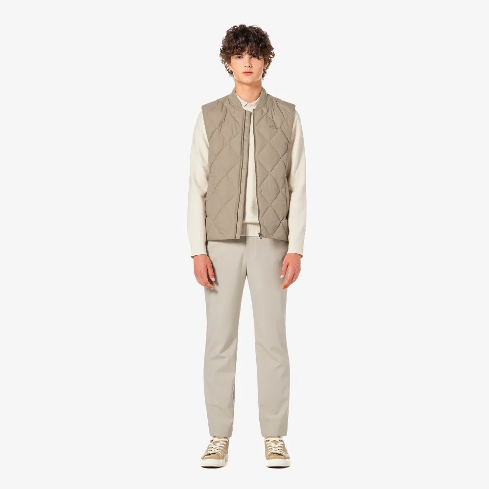 Слаксы мужские Lacoste бежевый осенние