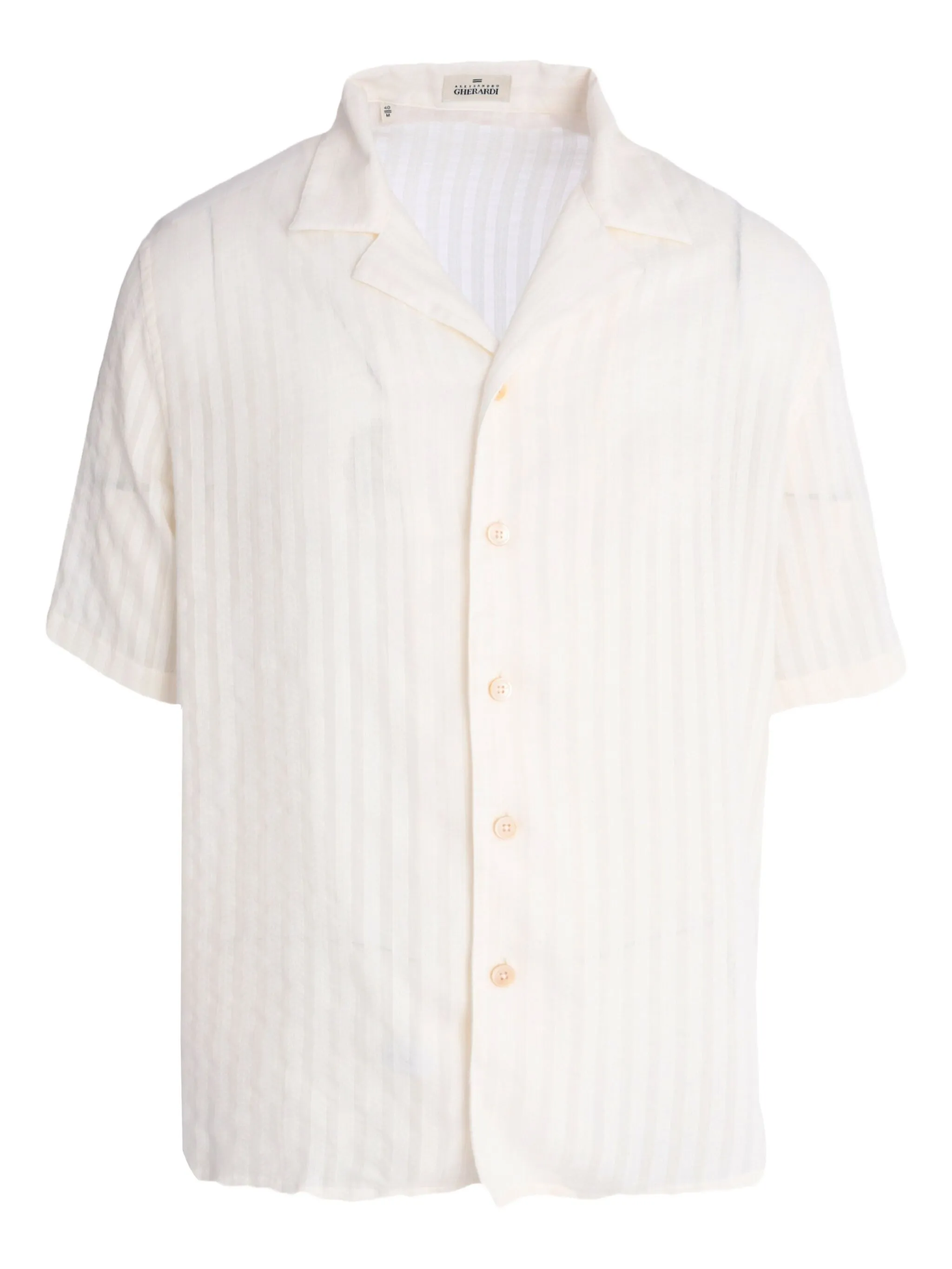 

Рубашка на пуговицах Alessandro Gherardi, белый