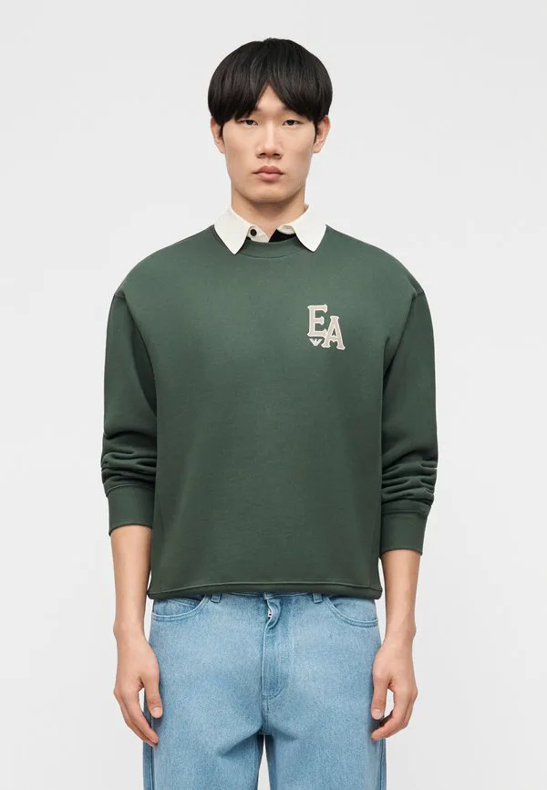 Толстовка Emporio Armani, Jungle Green — фото 3