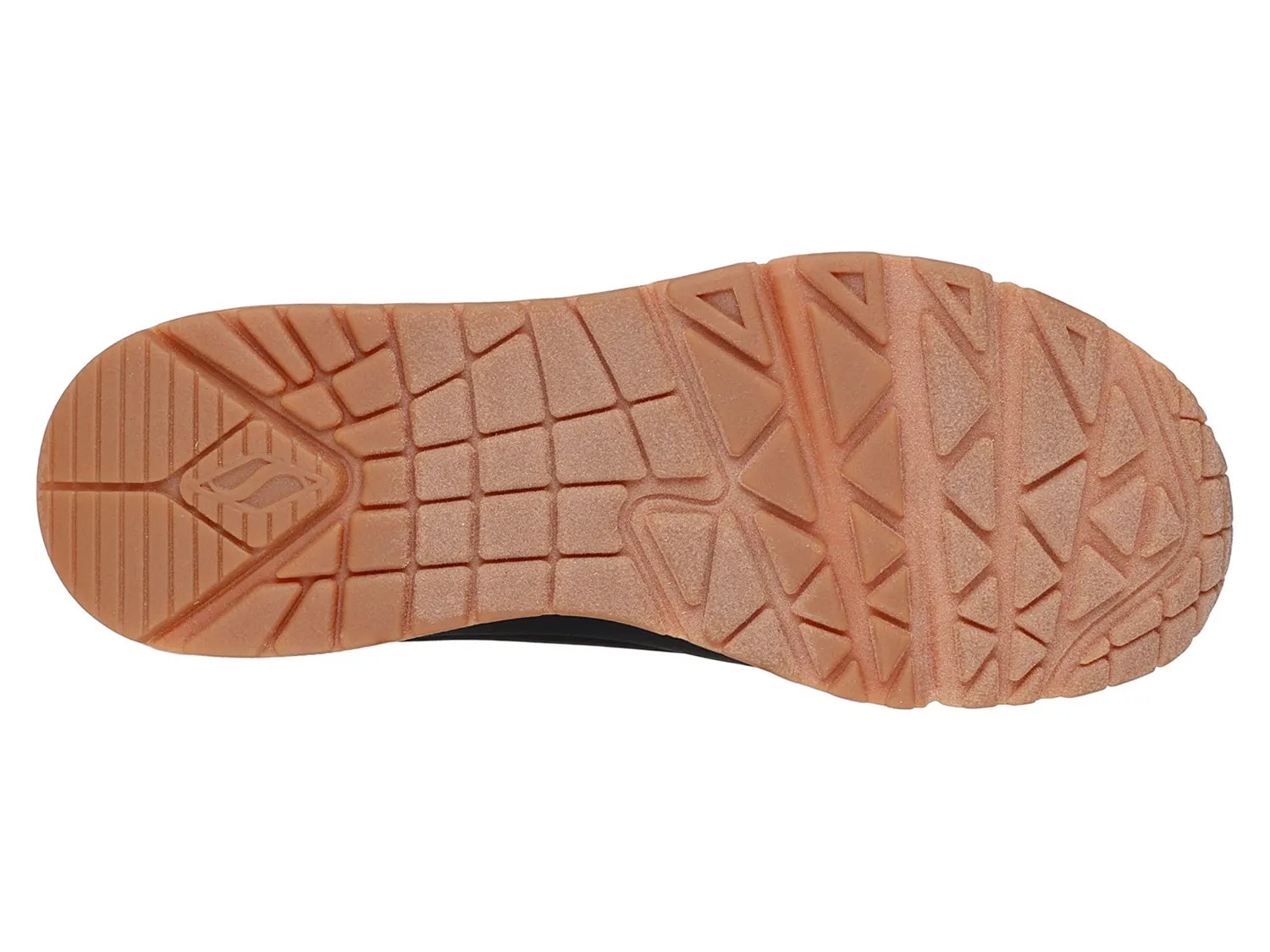 Кроссовки Skechers Uno Jungle Nite Sneaker - Women's, Black/Tan Leopard Print — фото 4