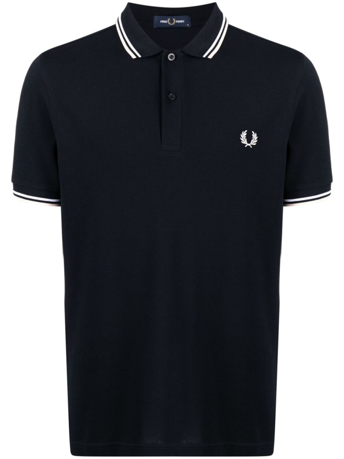 

Рубашка поло с вышитым логотипом Fred Perry, синий