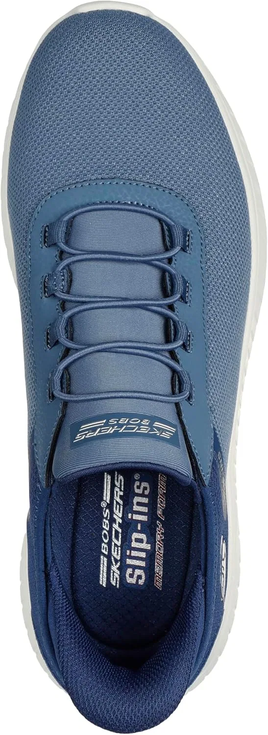 Мужские кроссовки для ходьбы Skechers Bobs Squad Chaos Tough, Slate — фото 3