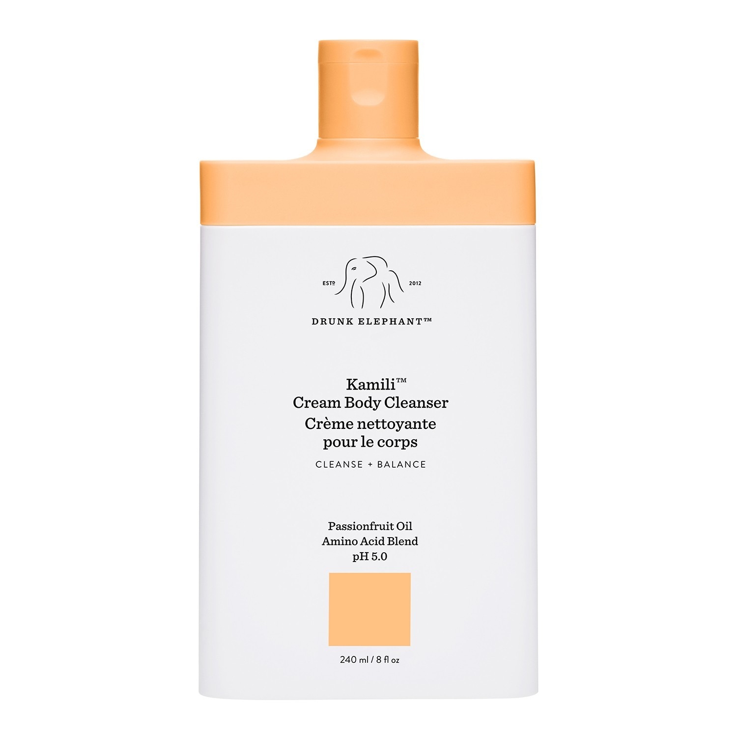 

Гель для душа kamili cream body cleanser Drunk Elephant, объем 240 мл
