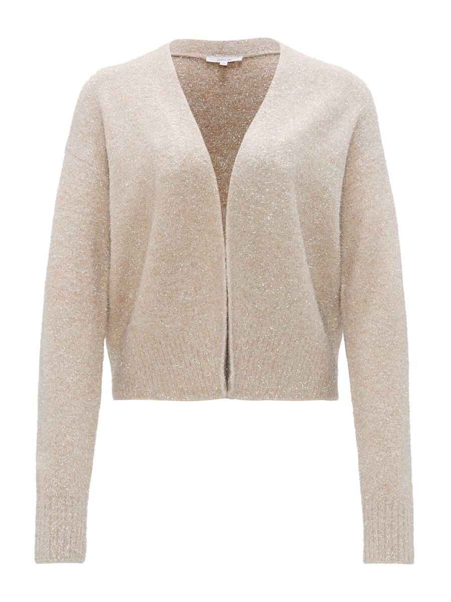 

Вязаный кардиган OPUS Knit Cardigan Dametta, цвет kitt