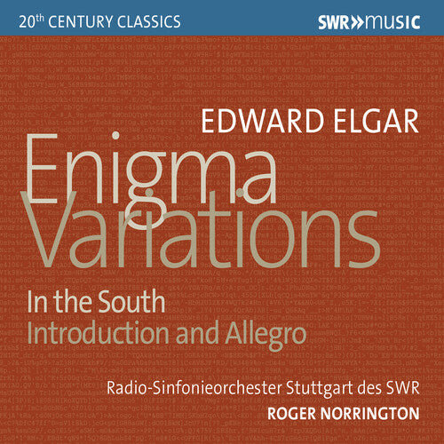 

CD диск Elgar: Enigma Variations