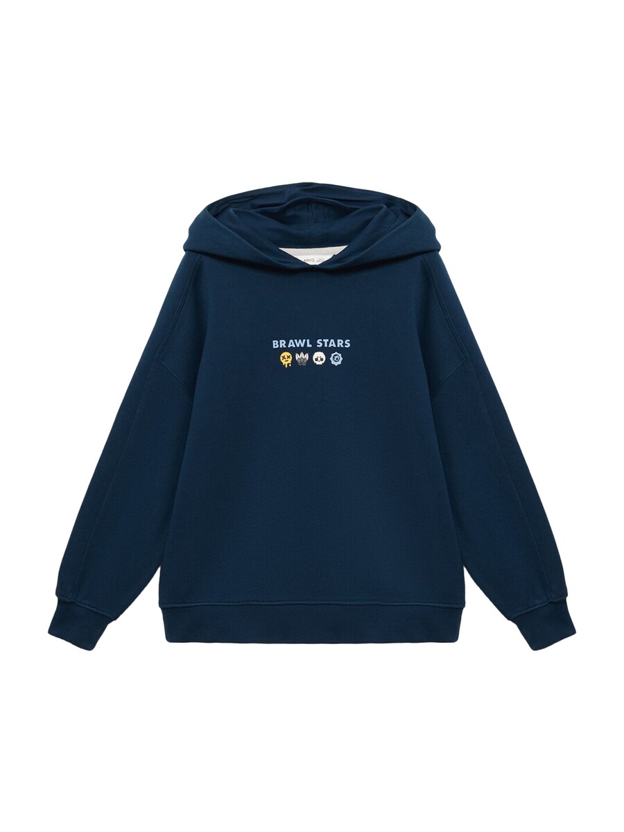 

Толстовка MANGO KIDS Bsicons, темно-синий/светло-синий