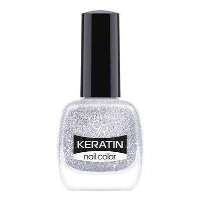 

Кератиновый лак для ногтей 401 Golden Rose, Keratin Glitter Nail Color