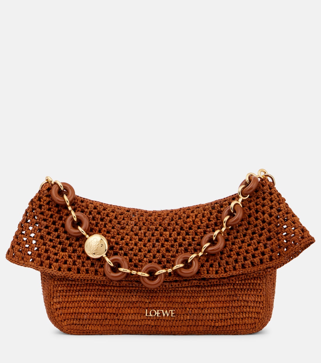 

Средняя плечевая сумка Paula's Ibiza Ola Loewe, Honey Gold