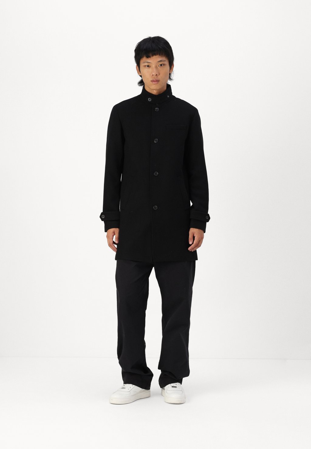 

Зимнее пальто JJEMELTON Jack & Jones, черный