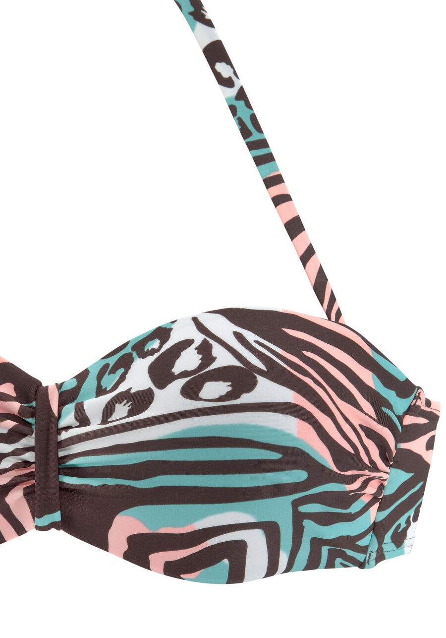 

VENICE BEACH Женский бикини-топ бандо на косточках