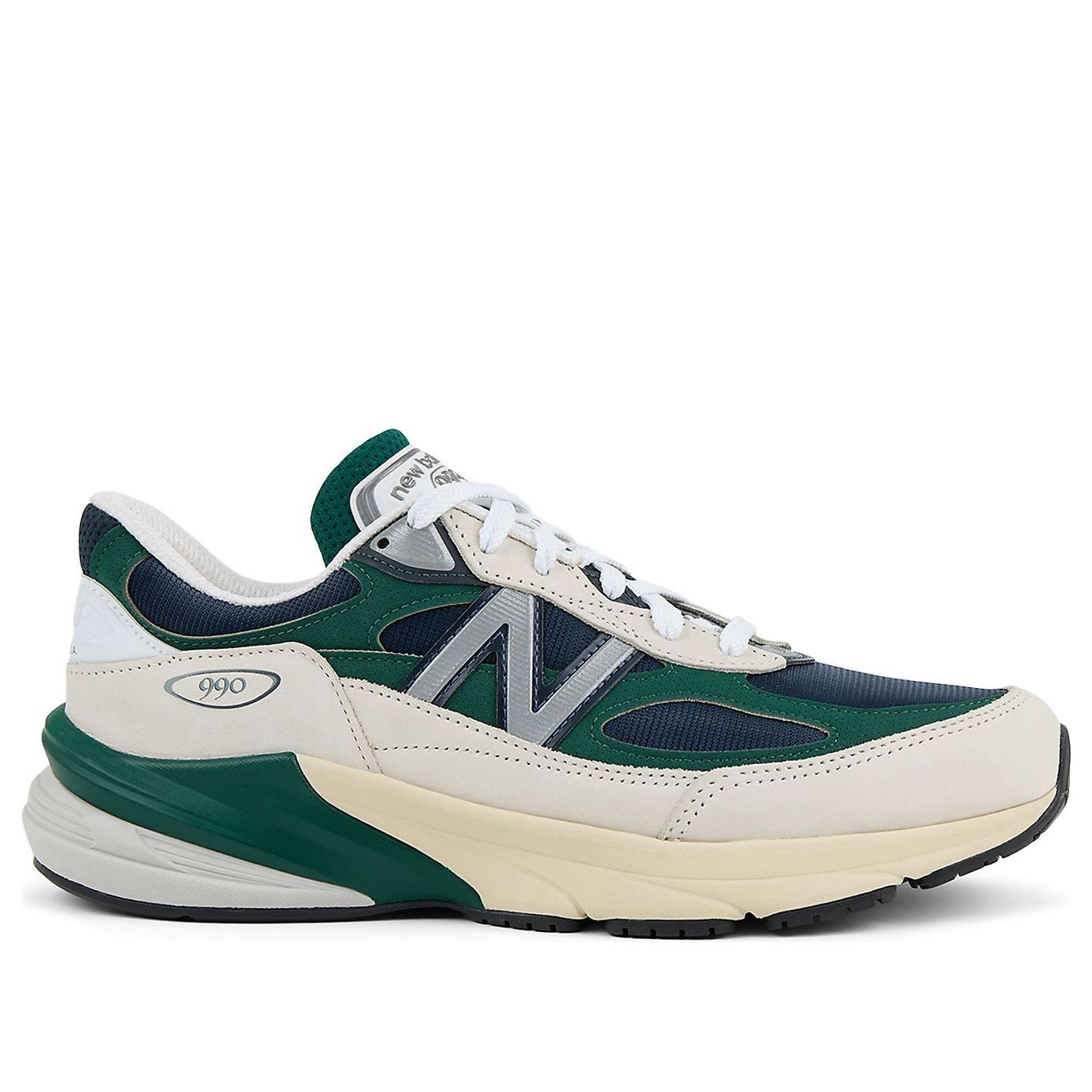 New Balance x Shohei Ohtani 990 V6 MiUSA «Кремово-зеленый» — фото 3