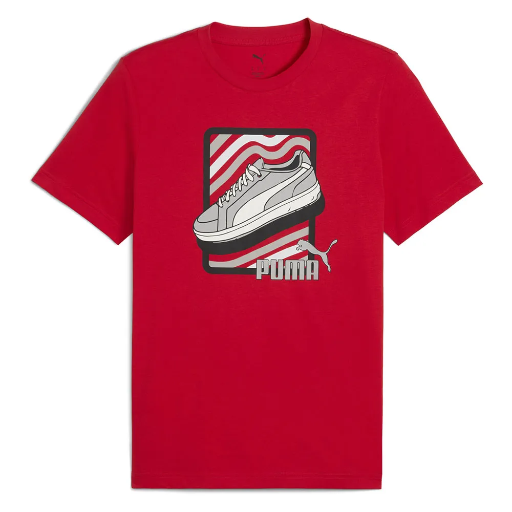 

Футболка с коротким рукавом Puma Graphic Sneaker, красный