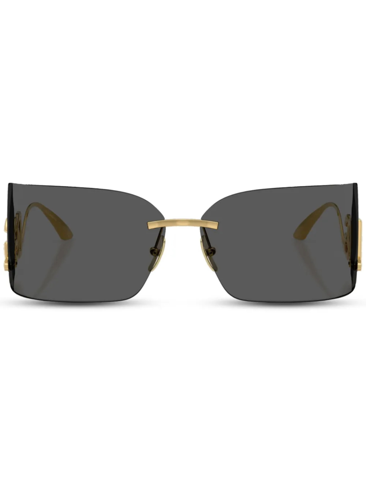 

Солнцезащитные очки с логотипом Dolce & Gabbana Eyewear, золотой