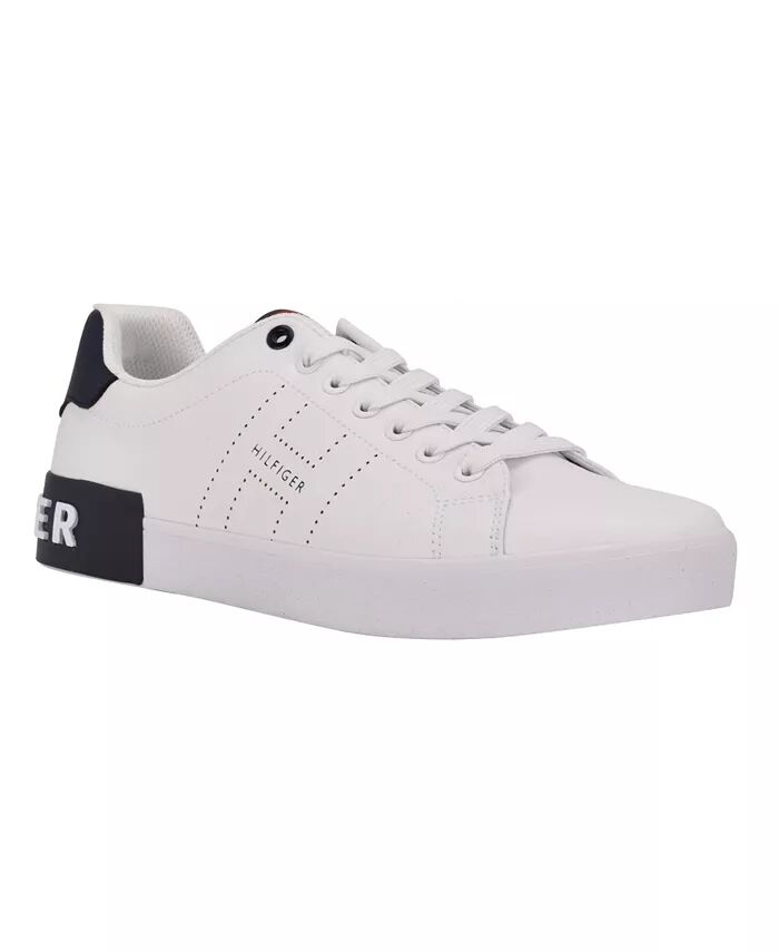 

Мужские кроссовки Rezmon Lace Up Low Top с логотипом H Tommy Hilfiger, белый