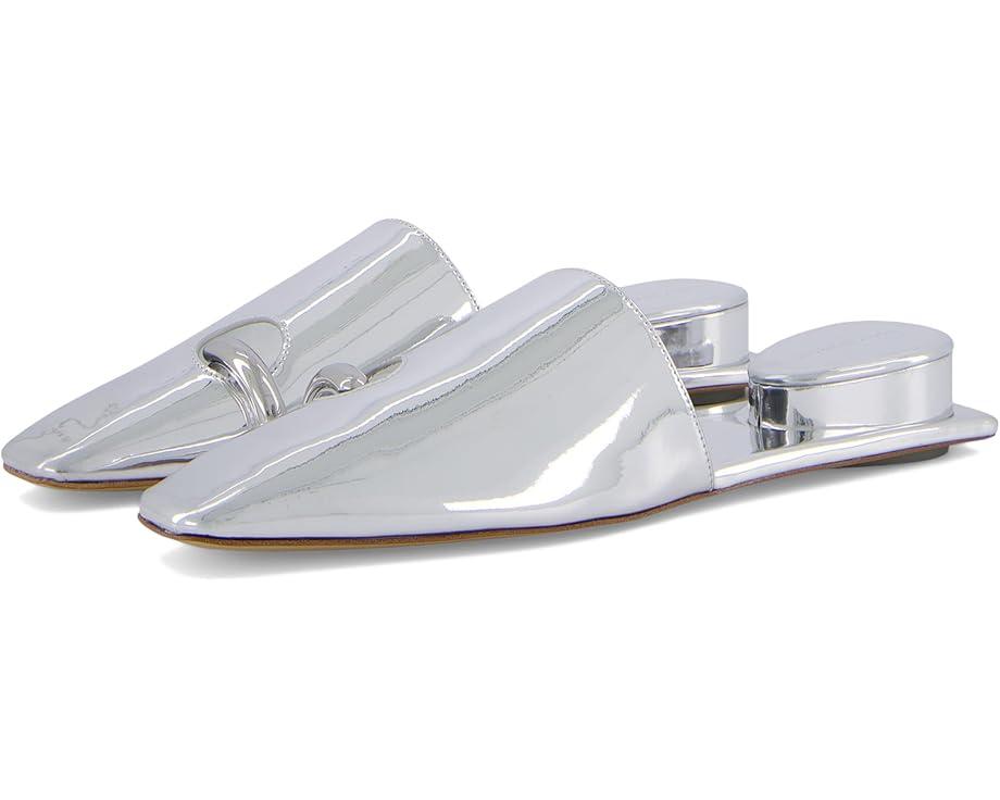 Балетки Tory Burch Pierced Mule, цвет Argento/Silver