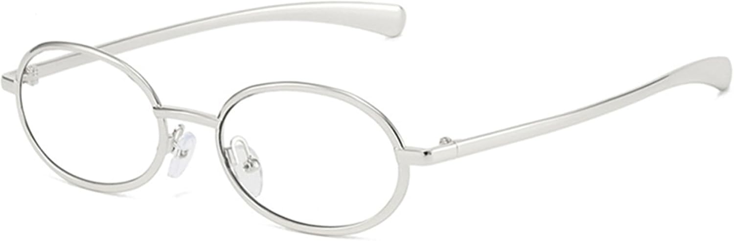 

Солнцезащитные очки Bullabulling в стиле ретро, ​​овальные, для женщин и мужчин, модные солнцезащитные очки 70-х годов, золотистая металлическая оправа, защита от УФ-излучения UV400, Silvery