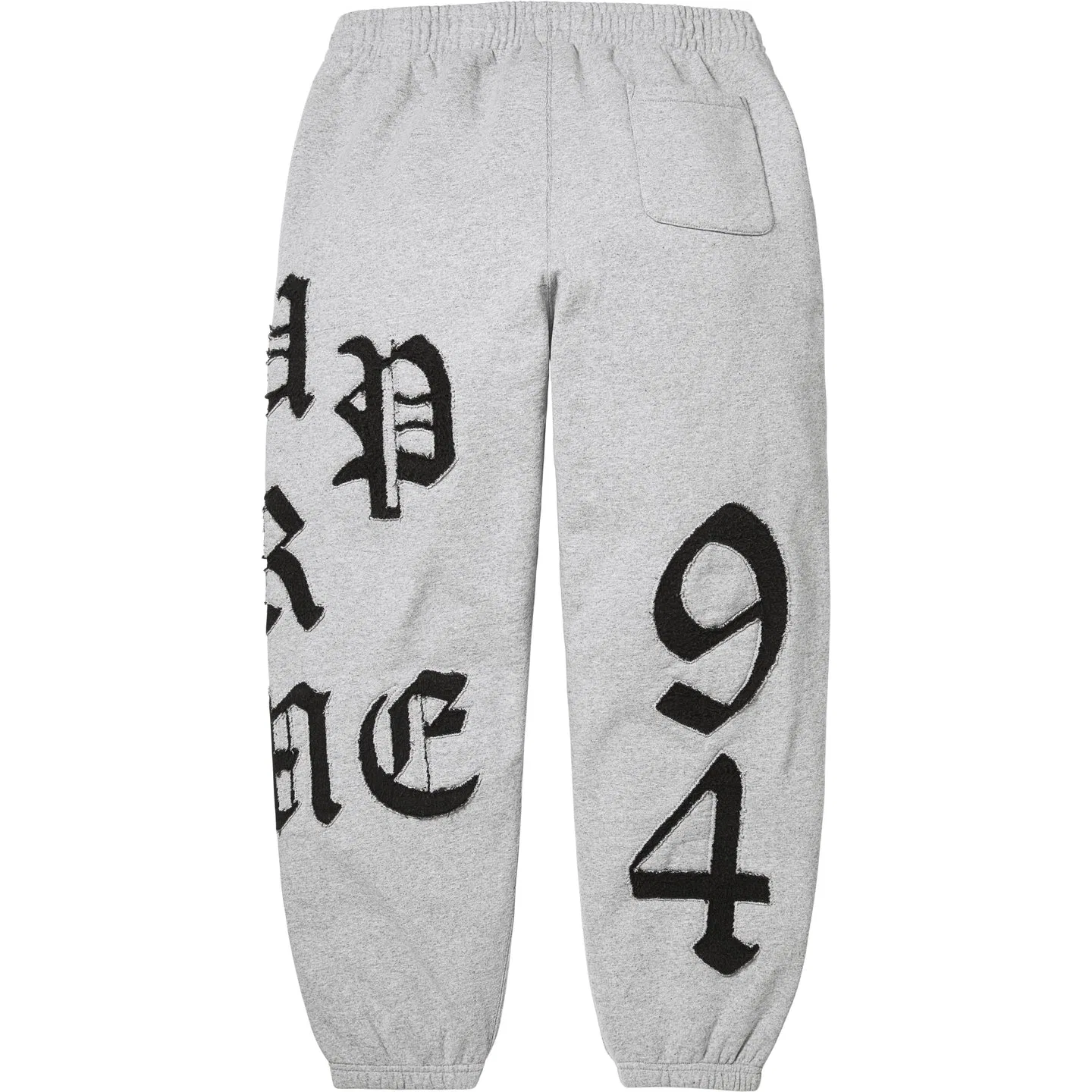 Брюки спортивные трикотажные утепленные SS26 WEEK3 Cut Out Sweatpant, унисекс Supreme, Purple/Purple — фото 4