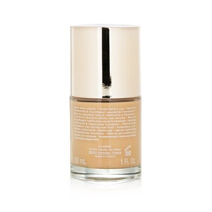 Skin Illusion Velvet Натуральная матовая и увлажняющая основа 30 мл, оттенок 110N, Clarins — фото 3