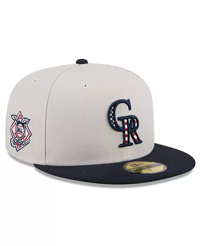 

Мужская черная шапка Colorado Rockies 2024 Fourth of July 59FIFTY Fitted New Era