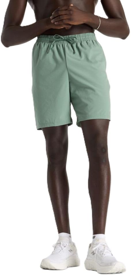 

шорты New Balance мужские спортивные Essentials короткие 7 дюймов, Dark Juniper