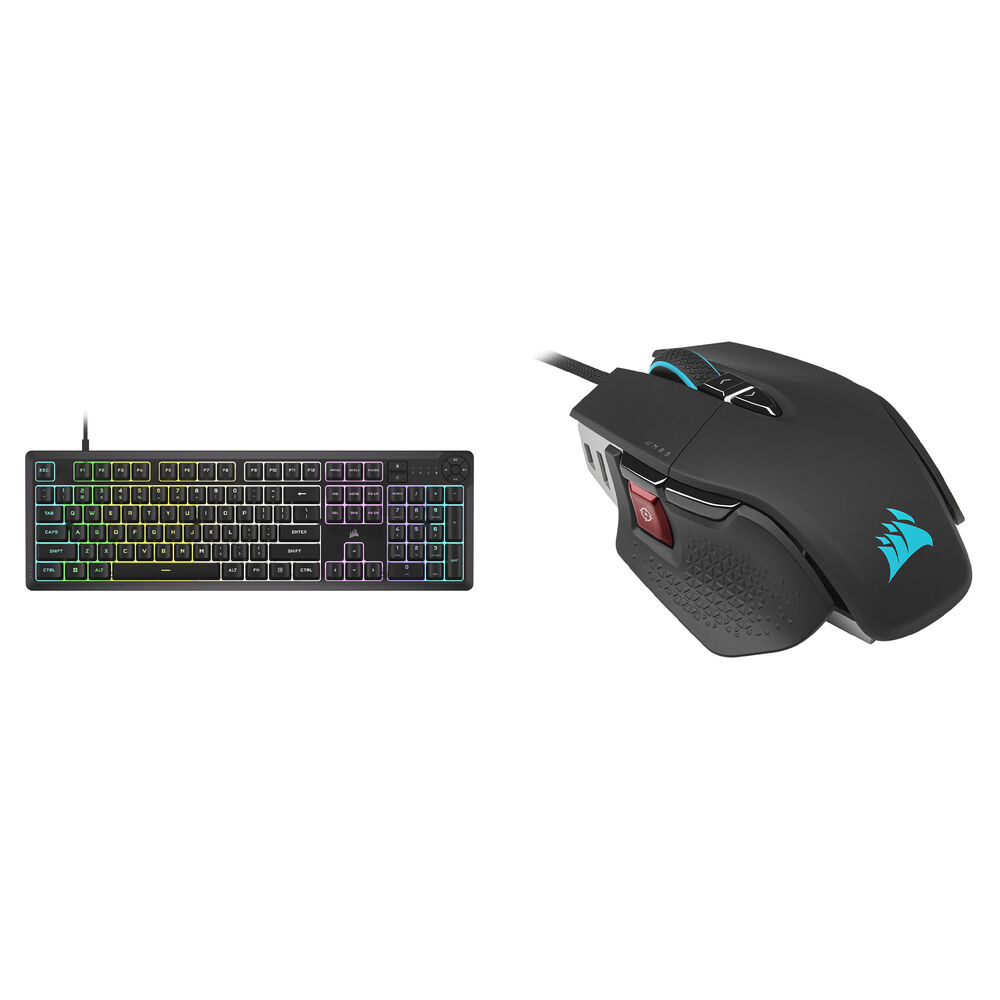 

Игровая мышь CORSAIR M65 RGB ULTRA и игровая клавиатура K55 CORE RGB