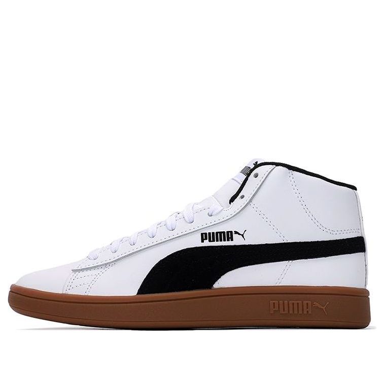 

Кеды PUMA Unisex Smash V2 Mid-Top Sneakers White, разноцветный