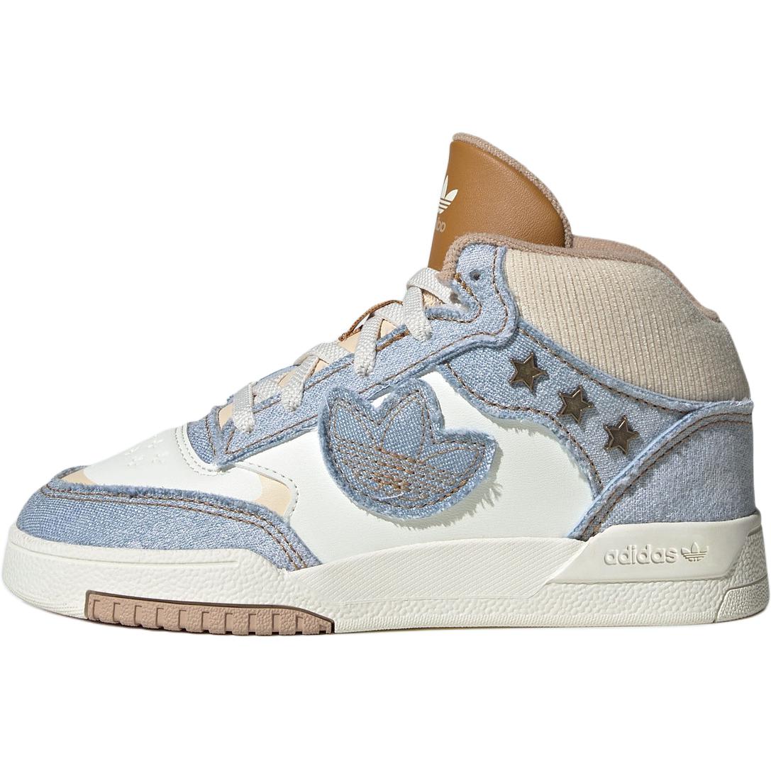 

Adidas Originals Drop Step XL 2.0 Mid top детские скейтбординг кроссовки White Blue