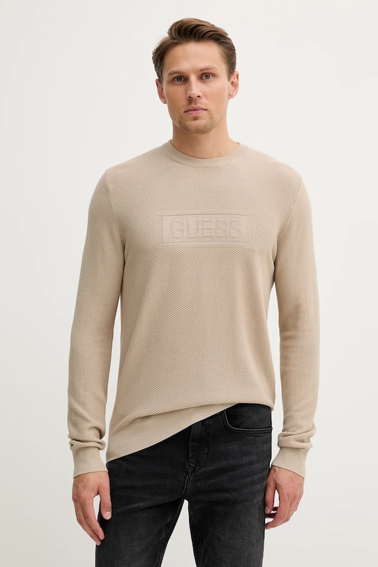 

Свитер HARRISON Guess, бежевый