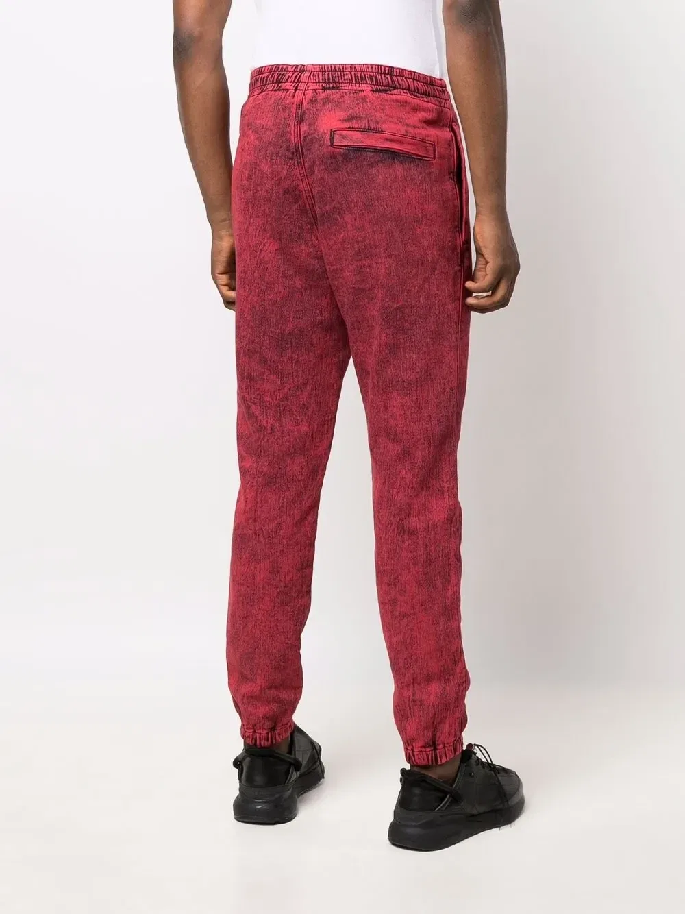 Спортивные брюки D-Lab JoggJeans Diesel, красный — фото 4