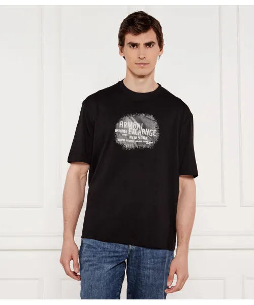 

Футболка Regular fit Armani Exchange, черный