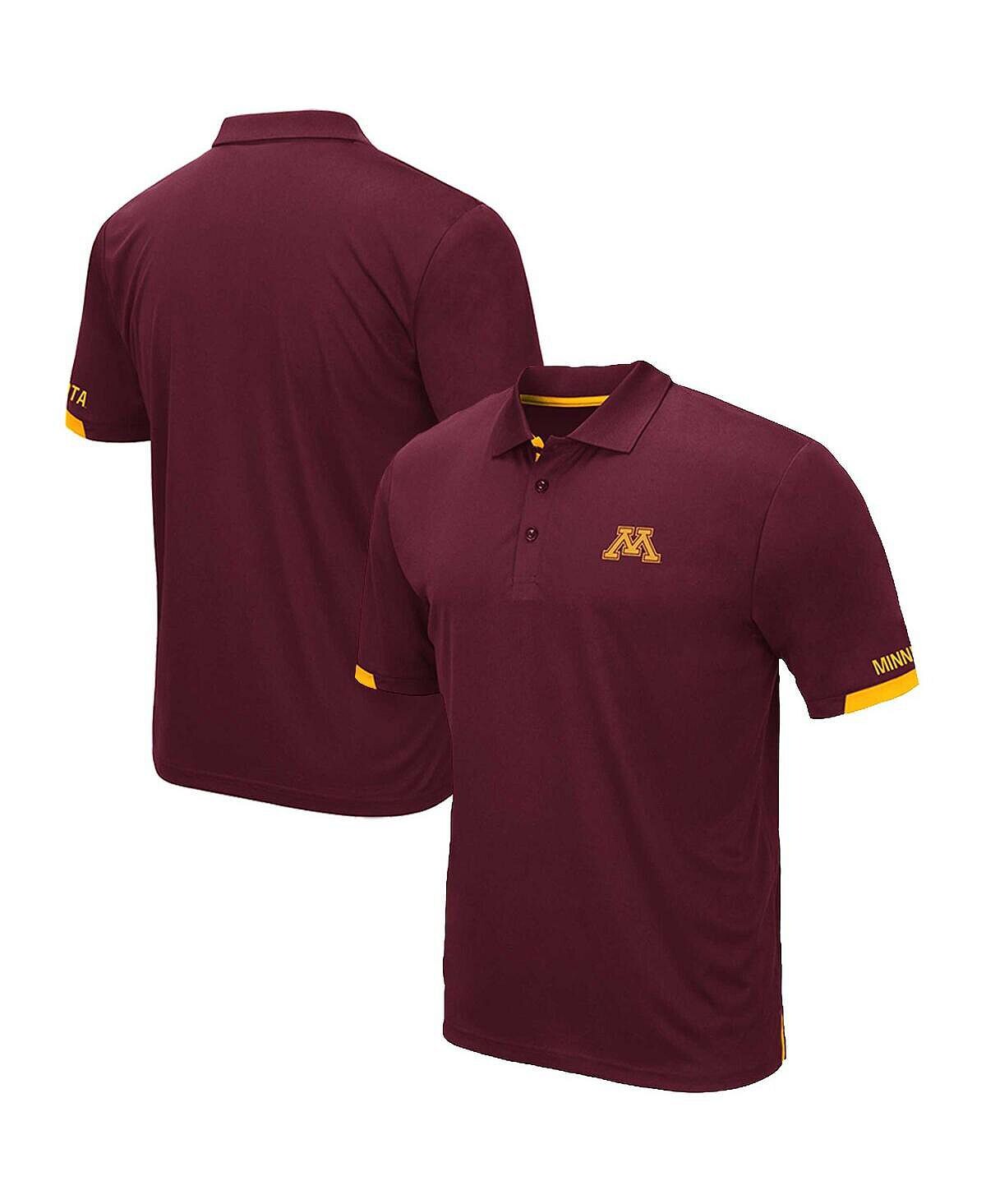 

Мужская бордовая рубашка-поло Minnesota Golden Gophers Big and Tall Santry Colosseum