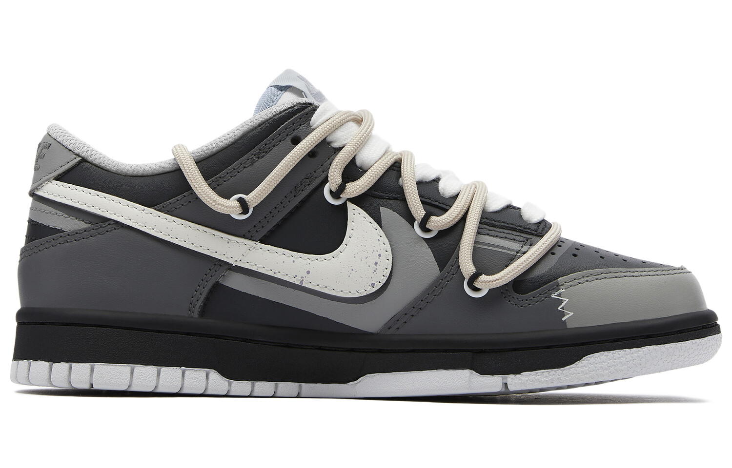 

Кроссовки Nike Dunk Skateboard Shoes Men Low-Top Black Gray