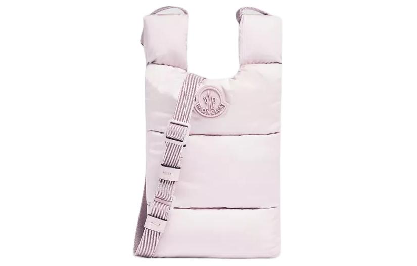 

Moncler Нейлоновая сумка через плечо, женская сумка-кроссбоди raw white