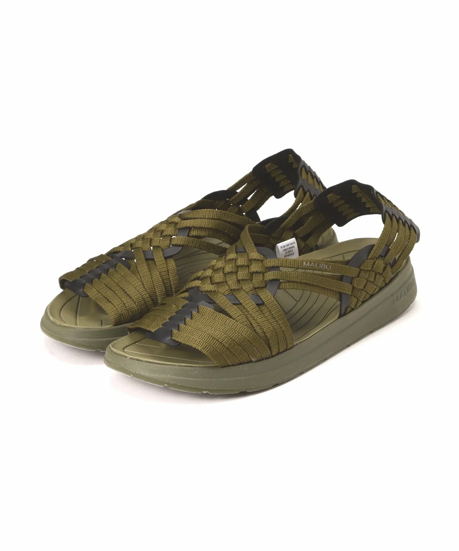 Сандалии MALIBU | CANYON (унисекс) OLIVE B'2Nd, olive
